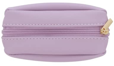 Color Pop Porte-Monnaie/Porte-clés – PU – 2 Compartiments : 1 pour la Monnaie et 1 pour Les clés – 11 x 5 cm (Lilas)