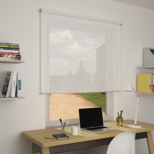 OR Tende - Tenda a Rullo Filtrante SCREEN 5% su misura 300x200 cm Personalizzabile per interni per porta finestra e basculante Made in Italy