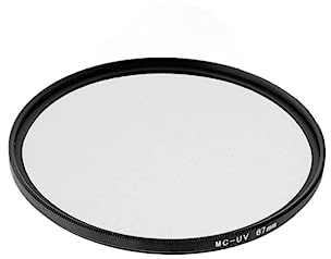 Filtro UV MC multicapa de 43 mm, vidrio óptico templado para videocámara Canon M57 M56 M52 M50 M46 M42 M41 M40