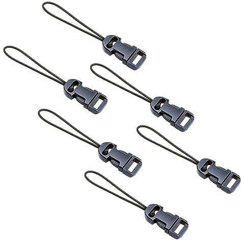 VKO Quick Release Camera Strap QD Loops Connector Adapter | for DSLR SLR Point-and-Shoot Small Mirrorless Cameras Strap Eyelet Sling Belt(3 Pairs)