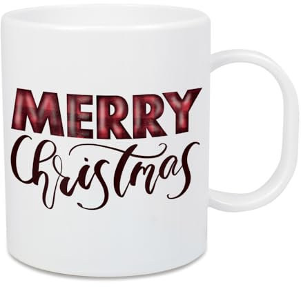 artboxONE Großer Kinderbecher Frohe Weihnachtskunst von Tanya Kart - Weihnachten