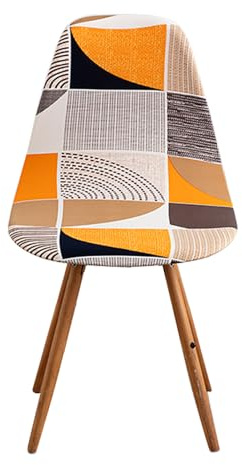 Meigeh Coprisedia Scandinave per sala da pranzo Coprisedie Fodera per sedia da Pranzo Scandinave Coprisedia a forma curva 4 pezzi Penisola