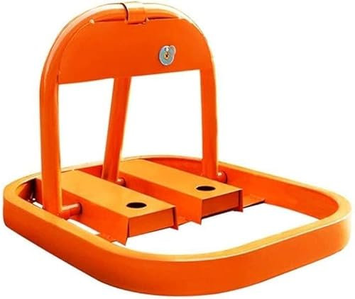 Auto-Parkplatzsperre, abschließbare Parksperre, Parksperre, Parkstapel, klappbare Parksperre, manuell abnehmbarer Hindernis-Parkpoller-Abfangjäger, 550 x 470 x 360 mm Poller