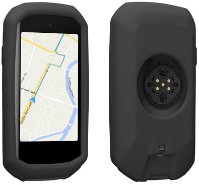 kwmobile Hülle kompatibel mit Garmin Edge 1050 - Silikon GPS Fahrrad Case Schutzhülle