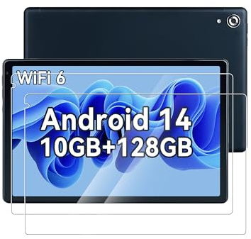 For XCX/WhiteDeer C107 10 inch Android 14 Tablet Tempered Glass Screen Protector - High Transparency, Scratch Resistant, Anti-Fingerprint(2 Pack)