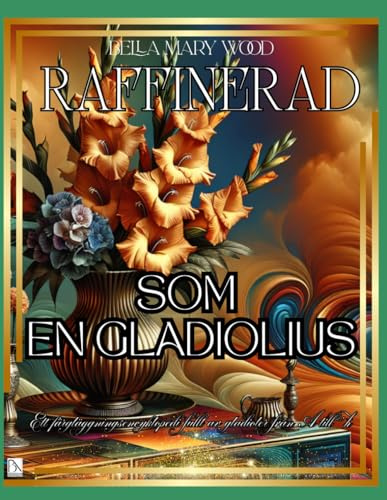 Raffinerad som en Gladiolus Målarbok för barn och vuxna: gladiolus målning