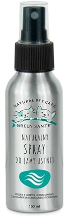 GREEN SANTE Dentalspray für Hunde & Katzen – Mit natürlichen Ölen – Für frischen Atem & gepflegte Zähne – Ohne Bürste – Sanfte tägliche Zahnpflege