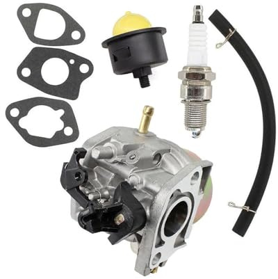 Kit De Carburateur Pompe À Bougie D'allumage Tuyau De Joint D'amorce Pour Tondeuse À Gazon Pour Einhell GC-PM 46/1 S GC-PM 51/2 S HW HBM 46 R