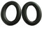 Ohr Pad Ohrpolster Leder Kissen Ersatzteile für Sennheiser PXC350 PC350 HD380 Pro Kopfhörer (earmuffes/Kissen) Headset (Ohrpolster)