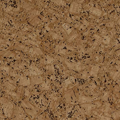 PVC Bodenbelag Meterware Kork Optik Vinyl Rollenware in 200 300 und 400 cm Breite CV Belag mit Vliesrücken ideal für Wohnzimmer und Küche | Variante : 2m x 3,5m