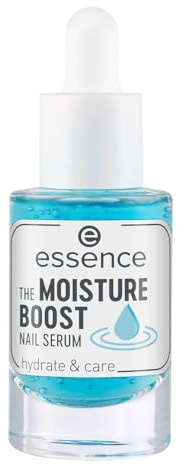 essence THE MOISTURE BOOST NAIL SERUM, Nail Care, Nagelpflege, transparent, feuchtigkeitsspendend, ohne Aceton, vegan, Mikroplastik Partikel frei (8ml)