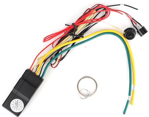 Cerradura del Motor del Coche Inmovilizador Inalámbrico Alarma Inteligente Fuerte Antirrobo Tamaño Pequeño Fácil Instalación para Cualquier Coche de 12V