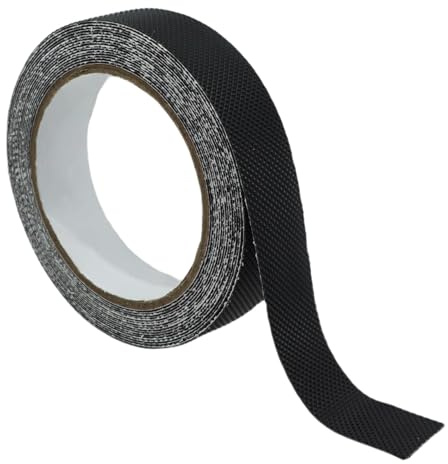 DASHENGKUI Self-Adhesive Anti-Slip Rubber Tape – Waterproof, Non-Slip Grip for Enhanced Safety and Comfort, golf grip tapecricket bat tape1 Inch x 10 Feet Roll (Black)