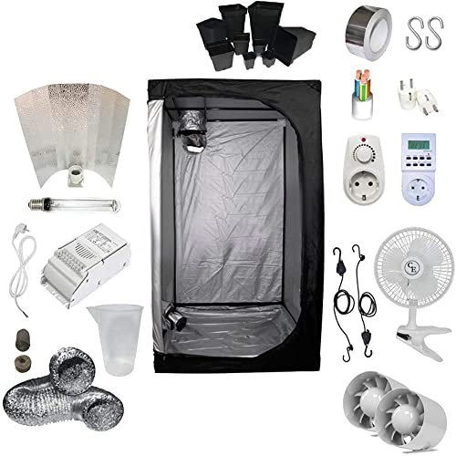 Kit Coltivazione Indoor 400W HPS - Grow Box 120x120x200 - Alimentatore ETI 1