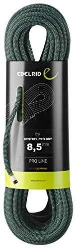 EDELRID Kestrel Pro Dry 8,5 mm Halbseil, Night, 60m