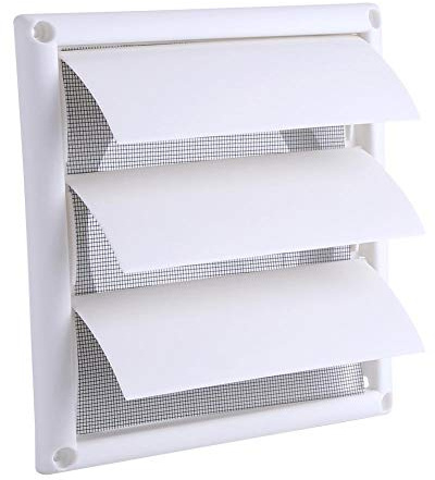 Rejilla Ventilación Decorativa, Difusor Conducto Retorno Aire | Tamaño 20*20CM, cubierta para conductos de ventilación, adecuado instalaciones interiores decorativas