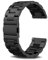 SUNDAREE Compatibile con Correa Garmin Venu 3S/Venu 2S/Vívoactive 4S/Vívoactive 3S/Vivomove 3S/Forerunner 255S Music 265S,18MM Negro Hombre Metal Acero Inoxidable Reloj Pulseras Repuesto Band