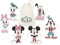 Orange Tree Toys Disney 100th Anniversary Wooden Play Figure, Wooden Character Set, Pretend Play Set for Boys, Girls, Toddler - Official Licensed Disney Gift