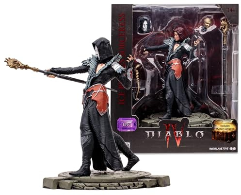 McFarlane Diablo 4 Actionfigur Sorceress (Epic) 15 cm | Diablo IV 17.8 cm Static Figure Epic Wave 1 - Ice Blades Sorceress