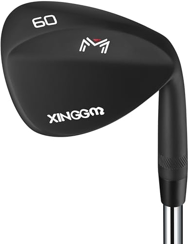 XINGGM Forged Golf Wedge for Men - 60 Degree Lob Wedge Right Hand, Milled Face for More Spin,Easily Escape from Bunker