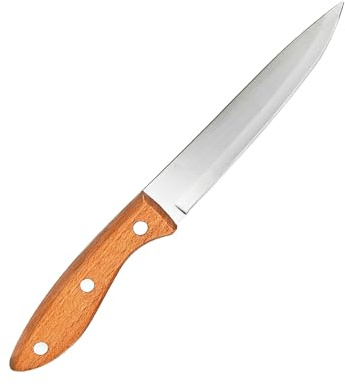 AYANICA Paring Knife Peeling Fruit Vegetable Cutting Meat Slicing Kitchen Knives Stainless Steel Ultra Sharp Blade Wooden Ergonomic Handle