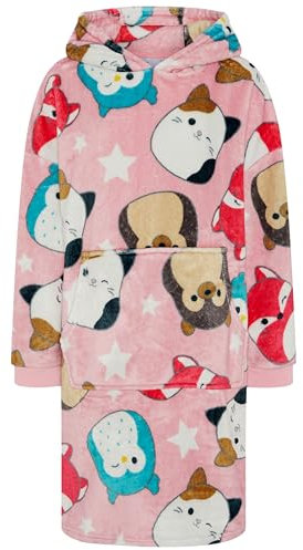Squishmallows Oversized Wearable Blanket Hoodie 12-14 Years 164cm Pink