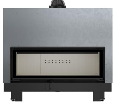 BRICOSOL Chimenea de leña de acero KRATKI MB 20 kW Ø 200 guillotina