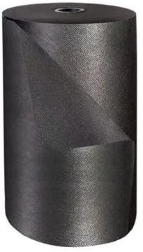 Tissu non tissé respirant, géotextile anti-âge et anti-mauvaises herbes pour bricolage - Noir - 3 m/5 m/10 m/20 m x 50 cm