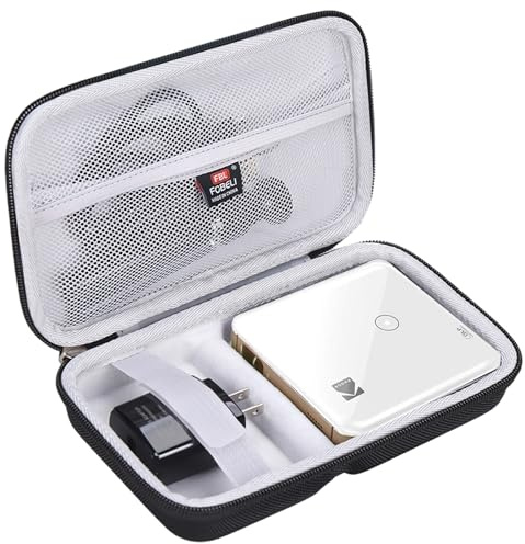 FBLFOBELI EVA Hard Storage Carrying Case for KODAK Luma 150 Ultra Mini Pocket Pico Projector (Black)