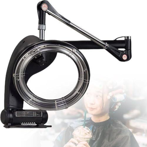 1200 W Professioneller Haartrockner Mit Heizung, Farbprozessor Für Friseursalons, Infrarot-Haardampfgerät Zur Wandmontage/Zum Stehen, Einstellbare Temperatur Haartrockner,Hanging