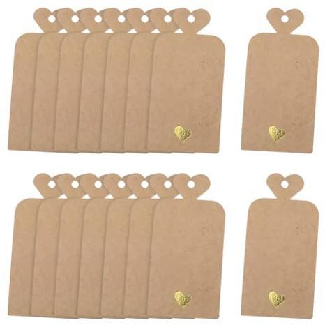 Goldene Herz-Geschenkanhänger, Hochzeit, Geschenkverpackung, Etiketten, Valentinstag, Namensschild, Babyparty, Hängeetikett, elegantes Geschenkpapier, beschreibbare Hängeetiketten mit Bindfaden, für