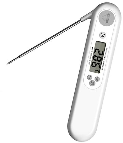 EPIGEIST Termometro Per Termometro Per Alimenti Da Cucina Display Retroilluminato Resistente Temperature Leggero e Portatile