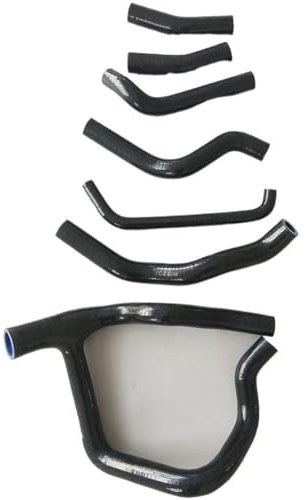 VNSMM Manguito Turbo Kit de Manguera de radiador de Silicona Compatible con Honda XRV750 XRV650 Africa Twin XRV 650 750 Manguera de intercooler