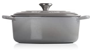 Le Creuset Cocotte oval 29 cm, Mist Grey