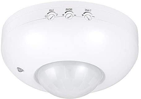 Rilevatore di movimento a infrarossi a 360° 110-240 V IP20 Sensore di movimento impermeabile Sensore di plafoniera a LED