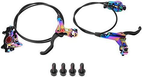 Frein Avant de Vélo, Frein à Disque Hydraulique de Direction Avant de Vélo de Montagne HB-875 Kit de Freins Gauche et Droit(Coloré)