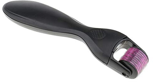 TEMPO DI SALDI Derma Roller Con Custodia Da Trasporto Con 540 Aghi Da 0,5 Mm Per Viso E Corpo