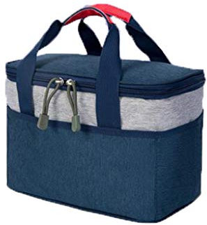Picknickkorb mit großer Kapazität im Freien Isolierter Picknickkorbkühler, dicht auslaufend zusammenklappbarer tragbarer Marktkorb-Tasche, für Camping Picknick & Beach Picknickkörbe Set Geschenk für J