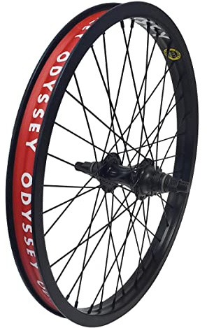 ODYSSEY STAGE-2 WHEEL REAR 20 14x110 LHD CASSETTE BLACK RIM BRAKE