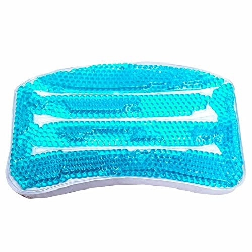 New Bath Spa Pillow Cooling Soothing Soft Gel with Suction Cups Perfect Bathtub Hot Tub Spa Pillow Great for Relaxation Head Neck Shoulders Support