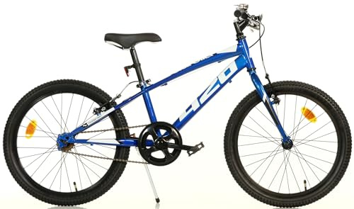 DINO BIKES Aurea Kinderfahrrad Größe 20 Zoll (50,8 cm) MTB Kinderfahrrad Art. 420U - SC ohne Schaltung, 1 V, Blau (Blau)