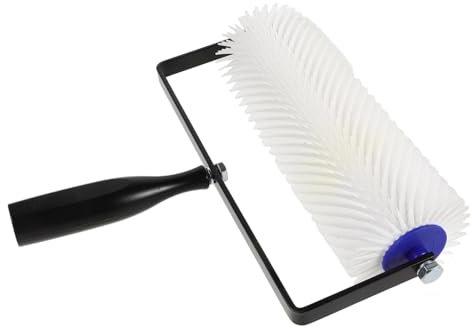 ORFOFE Stachelwalze Für Selbstnivellierende Estriche 10 Zoll Langlebige Entschäumrolle Aus Robustem Material Belüftungswalze Für Glatte Bodenbeschichtung Profi Werkzeug Für Maler Und Bodenleger
