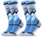 West Biking Skisocken Kinder - 2 Paar Dicke Thermosocken Kinder, Merinowolle Warme Socken Kinder für Kaltes Wetter Skifahren und Wandern, Winter Funktionssocken Kinder für 6-15 Jahre