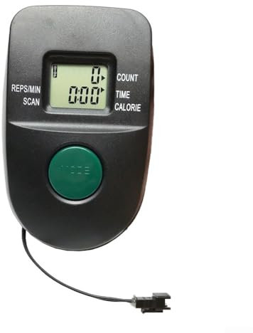 Honseadek Monitor LCD Velocímetro para Bicicleta Ejercicio Computadora Monitor Interior Piezas de Repuesto Ciclo Analítico Instrumento Contador