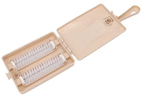 Sofa -Kehrerbürste, Teppichtisch -Kehrmaschine Griff Doppelrolle Abnehmbar Abnehmbarer Griff für Desktop für Haustierhaare