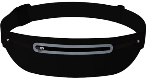 Cinturón Deportivo para Viajes | Bolsa De Cintura Deportiva Ajustable | Accesorios Deportivos para Mujeres Hombres Adultos Adolescentes