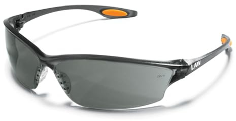 MCR Safety Schutzbrille, Law 2, Grau Arbeitsschutzbrille, Arbeitsschutz / 1 Stück