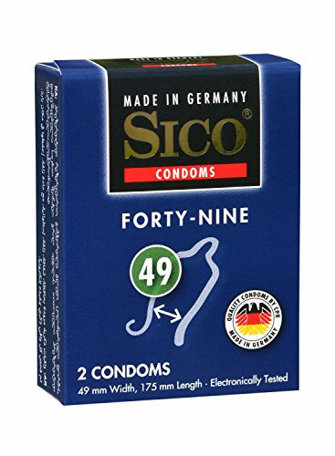 SICO 49 SIZE, 2er Packung Kondome - MHD 28-02-26 - Made in Germany