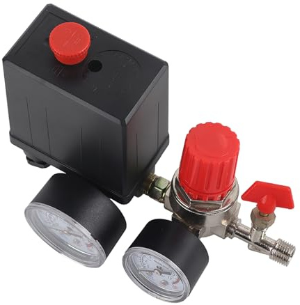 Luftkompressor-Druckschalter, 0,05-1,2 MPa, 3000L/min Durchfluss, 90-120 PSI Regelbereich