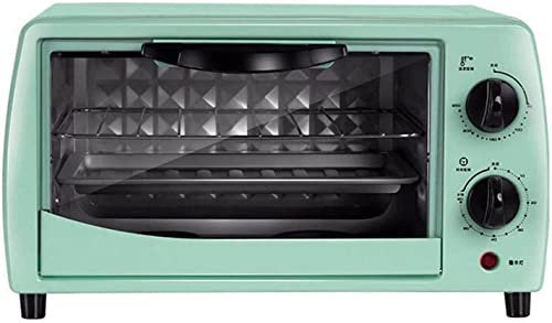 REJOON Mini Horno Tostador eléctrico Compacto con Placas Calientes Dobles Horno 12l Gran Volumen 70-250 °C Temperatura 60 Minutos Temporizador rotación sincronización